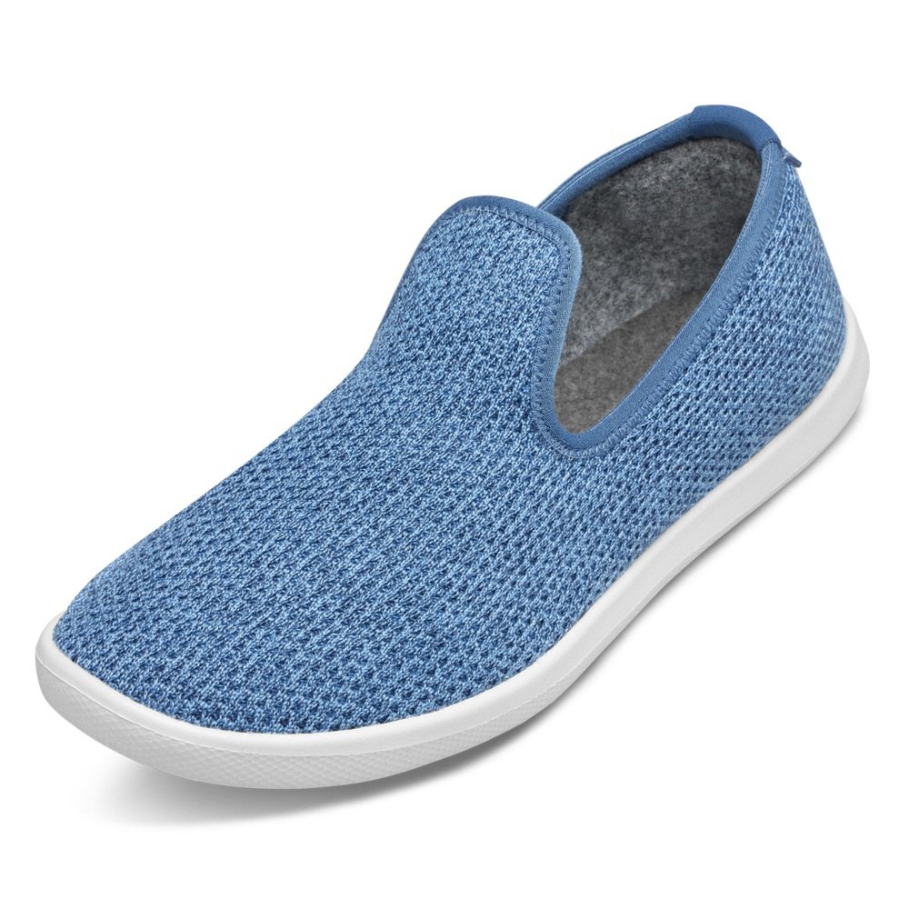 Allbirds Women's Tree Loungers - Slip-Ons Blue - FTS482765